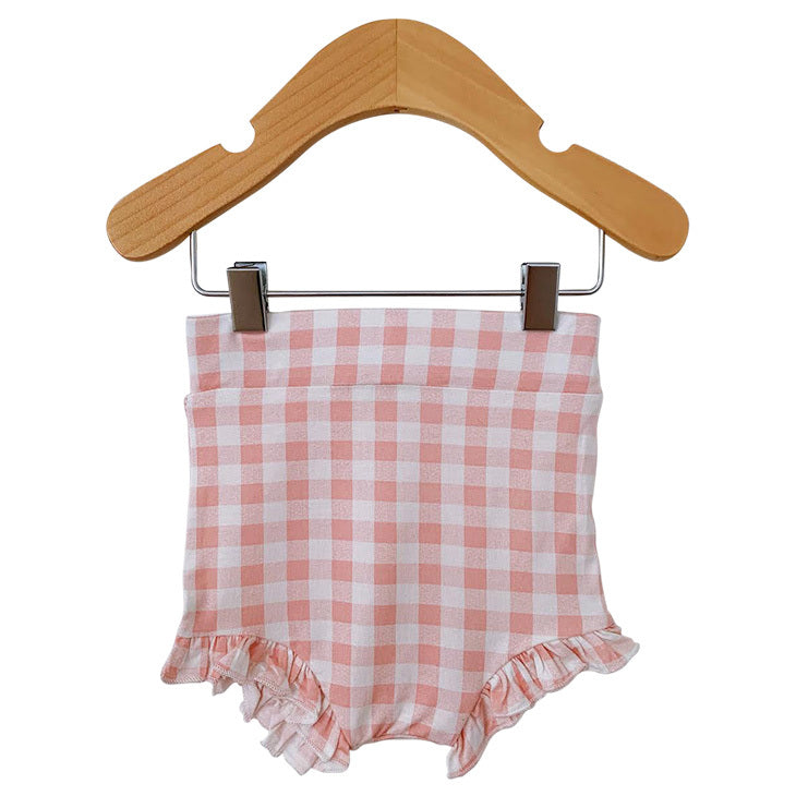 Ruffle Bloomer, Pink Gingham - Bookswaves